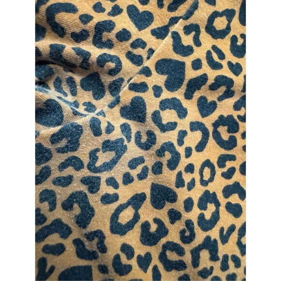 The Children’s Place L 10-12 girls long sleeve cheetah skater dress safari big c - Picture 5 of 6